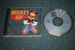 Mickey Unrapped (cd) Rare Cd Disney Hip Hop 90 