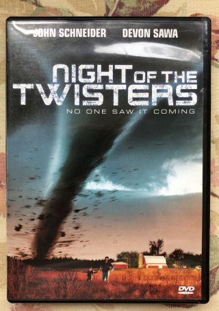 Night Of The Twisters (dvd,  2006) Rare Oop