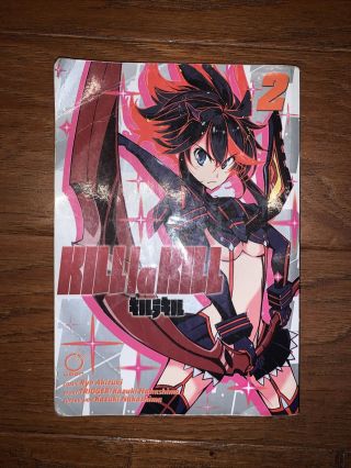 Kill La Kill Manga Vol 2 English Ex - Libary (2016,  Trade Paperback) Rare,  Oop