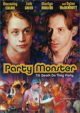 Party Monster Dvd Macaulay Culkin Seth Green Marilyn Manson Movie Rare