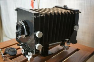 Rare: Galvin 23,  6x9,  Monorail View Camera,  Schneider Symmar - S 100mm,  6x9 Back 4