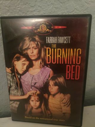 The Burning Bed (dvd,  2004) Rare Oop Disc