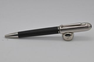 Rare Limited Ed 0167/1893 Alfred Dunhill Sidecar Leather Chassis Ballpoint Pen