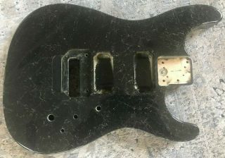 1990 Fender Hm Strat Guitar Body,  Rare H - H,  Vintage 90s Usa/mij Stratocaster