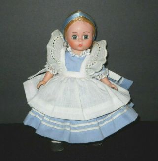 Vintage Doll Madame Alexander Alice In Wonderland 8 " 1991