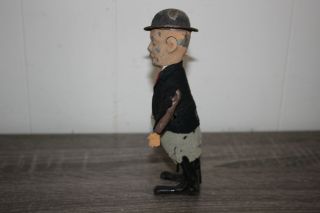 Antique Rare SCHUCO CHARLIE CHAPLIN Tin Wind Up Hand Painted Toy 2