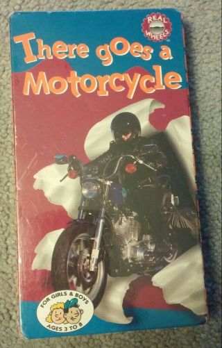 There Goes A Motorcycle - Rare 1995 Vhs - Shrink Wrapped -