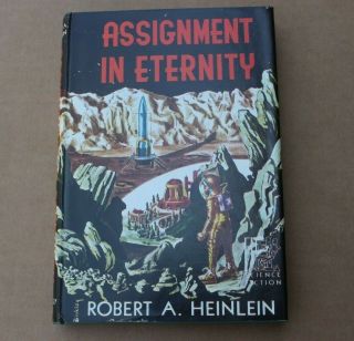Vintage 1953 Assignment In Eternity Robert A.  Heinlein 1st First Edition Rare