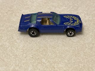 Hot Wheels 1977 “Hot Bird” Rare Blue Color Pontiac Trans Am Firebird 3