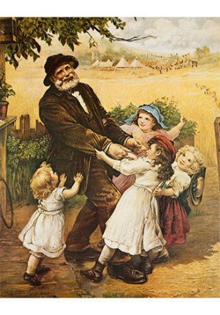 Off To The Fair By Frederick Morgan (art Print Of Vintage Art) (11 X 14)
