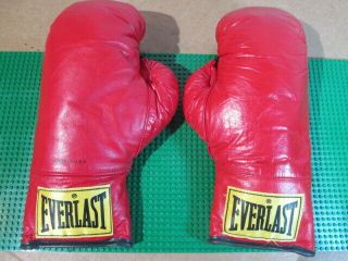Vintage Everlast Boxing Gloves 12 Oz Made In U.  S.  A Rare