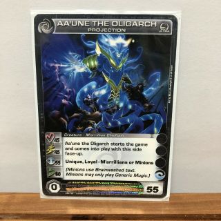Chaotic Card - Ultra Rare - Aa’une The Oligarch Projection (max E&s)