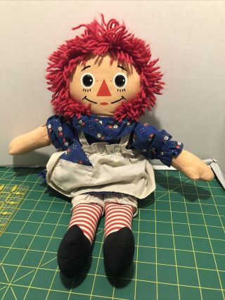 Vintage Raggedy Ann Doll By Johnny Gruelle Hasbro