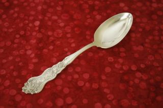 Moselle American Silver Co.  Silverplate Oval Soup Spoon 7 " Mono H