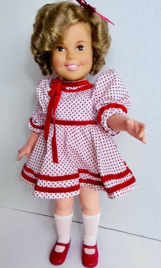 Vintage 1972 Ideal 16” Shirley Temple Doll All