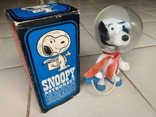 Rare Vintage 1969 Snoopy Astronaut Space Doll W/ Suitcase,  Scarf & Box