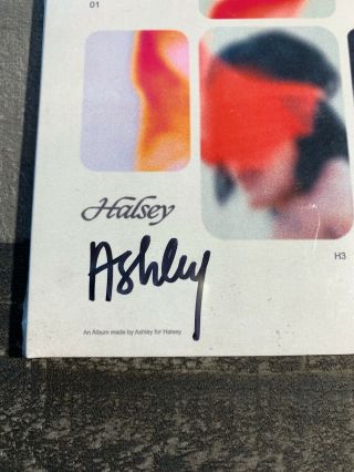 Halsey signed autographed Manic cd Ashley version Rare 2