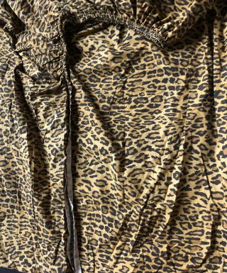 Rare RALPH LAUREN Guinevere ARAGON KING FITTED SHEET Animal Cheetah LEOPARD EUC 3