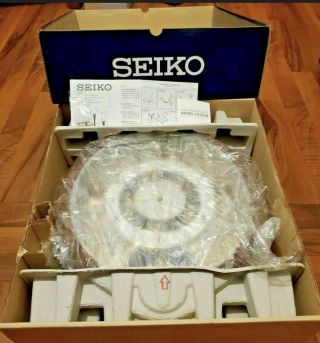 Seiko RARE Special Edition Melodies in Motion Clock 8 Beatles Melodies QXM134BRH 2