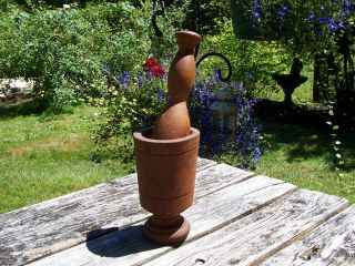 Early Antique Primitive Small Wooden Mortar & Pestle Pantry