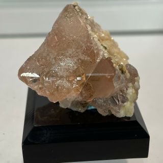 Pink Fluorite Crystal: Huanzala Mine,  Ancash,  Peru - Rare Classic