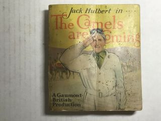 Jack Hulbert In The Camels Are Coming,  A Gaumont - British Production Antique Book
