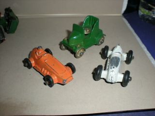 Barclay 3 Assorted Oddball Automobiles - Antique,  Indy & F1 Race Cars