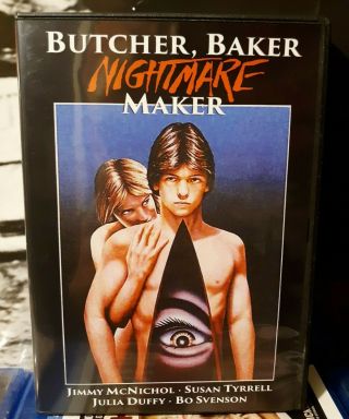Butcher Baker Nightmare Maker Dvd Code Red Rare Oop