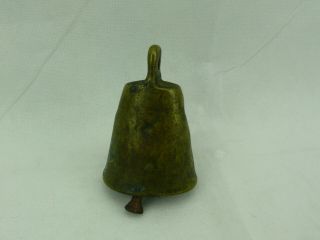 Antique Ottoman Brass Ring Bell Cow Sheep Goat Sound 2440