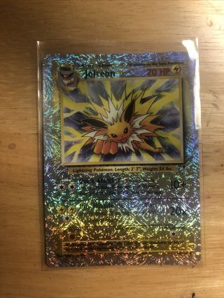 14/100 Rare Jolteon Pokémon Vintage