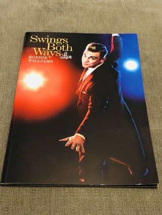 Robbie Williams - Swing Both Ways Programme - Rare