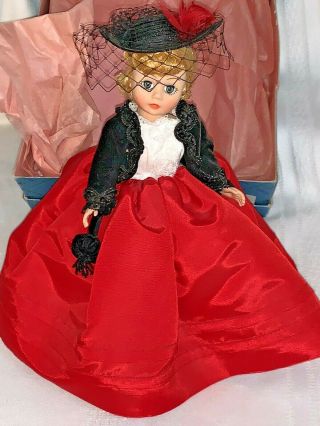 Vintage Madame Alexander Portrettes Lily 9 " Doll 1114 With Tag & Box