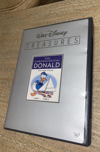 Walt Disney Treasures: Chronological Donald Duck Vol.  4: 1951 - 1961 Dvd Rare Oop