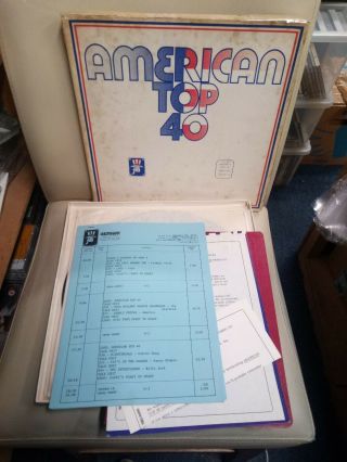 American Top 40 Vinyl Box Set Rare Radio Promo 1975 Beatles Lennon Harrison Lp
