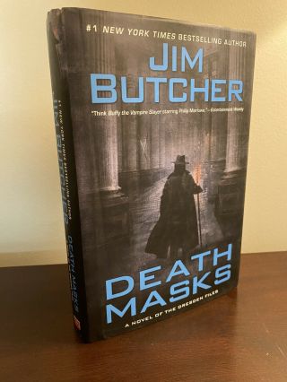 Death Masks By Jim Butcher Book 5 Dresden Files 1st Ed Hardcover Fantasy Rare