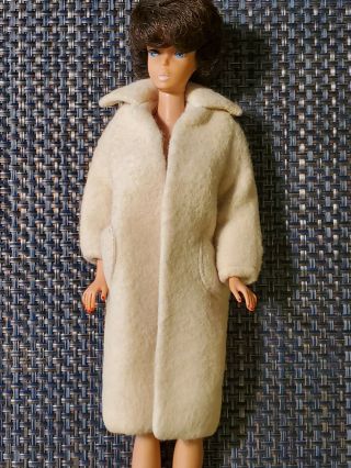 Vintage Barbie " Peachy Fleecy " 915 Wool Coat 1959 - 1961.  No Doll