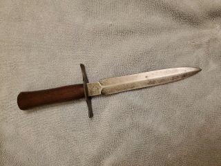 Very Rare French Ww1 1916 Bourgade Le Vengeur De 1870 Knife Type 2