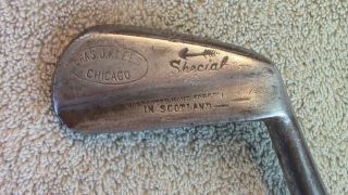 Rare Antique Vintage Hickory Wood Shaft Golf Club - Mashie