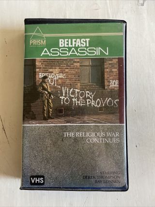 Belfast Assassin Vhs Prism Entertainment 3002 Thriller Tv Mini Series Rare Htf