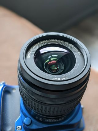Pentax k - s1 Rare Blue with kit 18 - 55mm lens 2