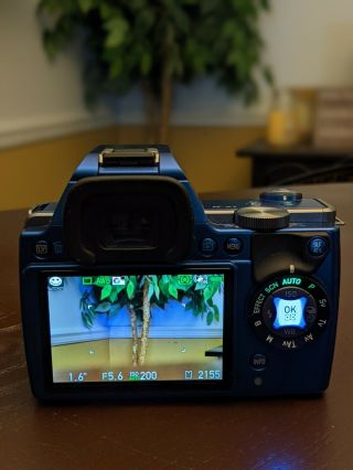 Pentax k - s1 Rare Blue with kit 18 - 55mm lens 3