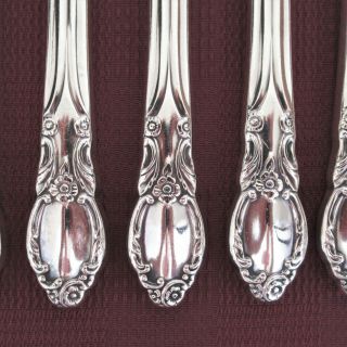 Wm A Rogers Park Lane set of 6 dinner knives silverplate chatelaine dowry knife 2