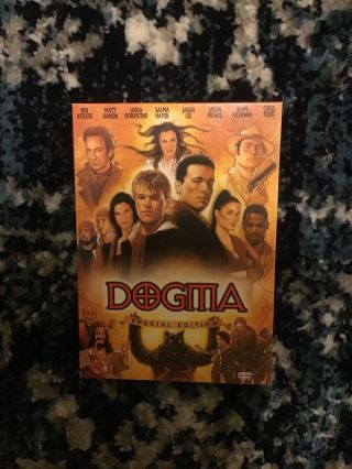 Dogma (dvd,  2001,  2 - Disc Set,  Special Edition) Rare Oop Insert & Slipcover Ex