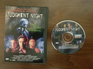 Judgment Night (dvd,  1998) Rare Oop