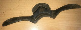 Rare Vintage Stanley Rule & Level Co No 55 Concave Hollow Curved Spokeshave