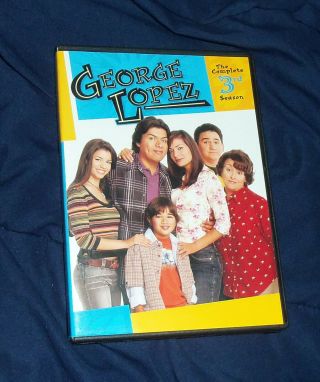 George Lopez The Complete 3rd Season Dvd Set - Rare - 3 - Disc Set