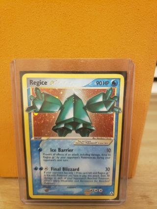 Pokémon - Regice - Gold Star 90/92 - Rare Holo - Near - Psa Contender