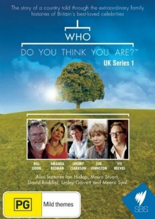 Who Do You Think You Are? - Uk Series 1 (3 Disc Dvd) Region 4 Sbs Rare Vgc