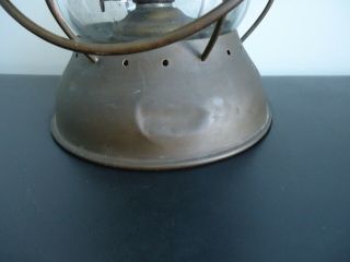 Rare Antique ALL BRASS PAT.  1869 (PARMALEE & BONNELL) Railroad Kerosene Lantern 5