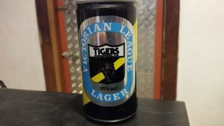 Rare 1984 Vic League Lager Afl Football Richmond Tigers Cooper & Sons Beer Can